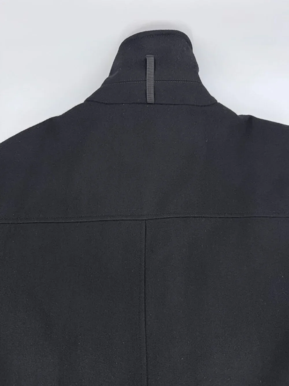 G.H. Bass Black Heavyweight Wool Blend Button Front Field Jacket Mens XL